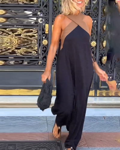 LYVÉ | CROSS NECK DRESS