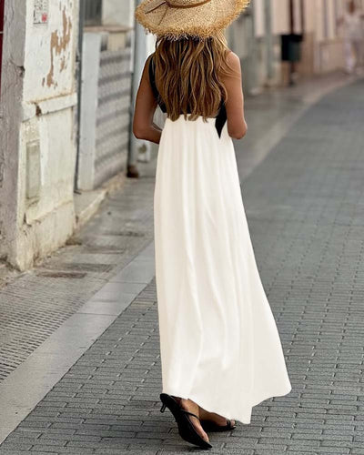 LYVÉ | CROSS NECK DRESS