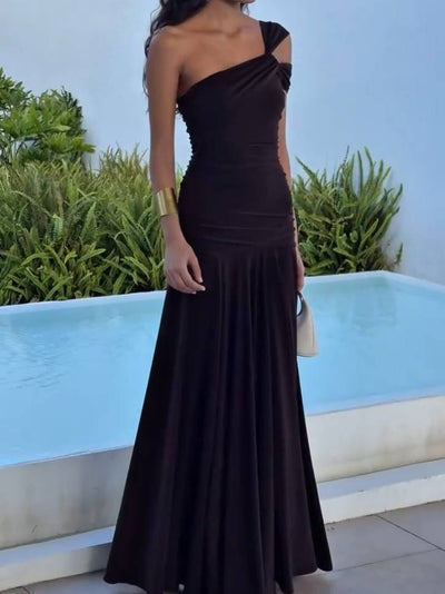SARINA – ELEGANT OFF-SHOULDER CURVE-HUGGING DRESS