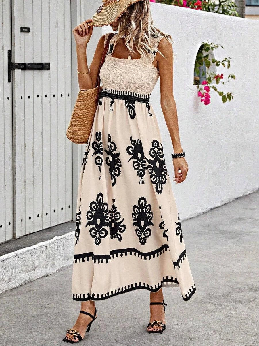 LUCIENNE | CHIC MIDI DRESS