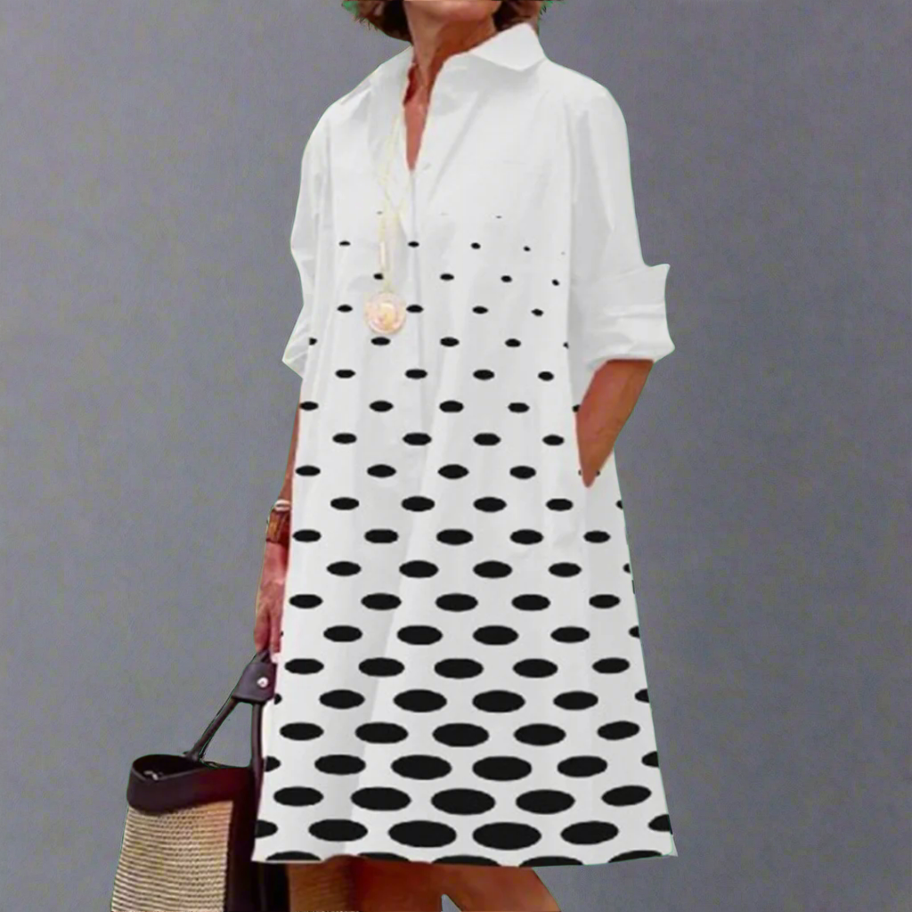 MARIS – CLASSIC RETRO BUTTON-DOWN MIDI