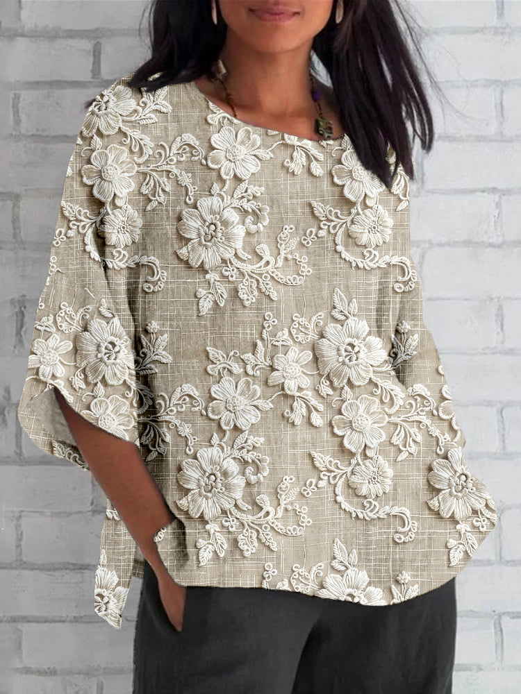 MARÉA | VINTAGE PRINTED TOP