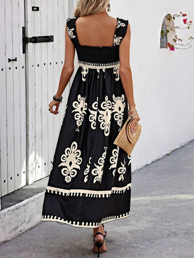 LUCIENNE | CHIC MIDI DRESS