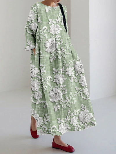 ALYRIA | GRACEFUL PRINTED DRESS