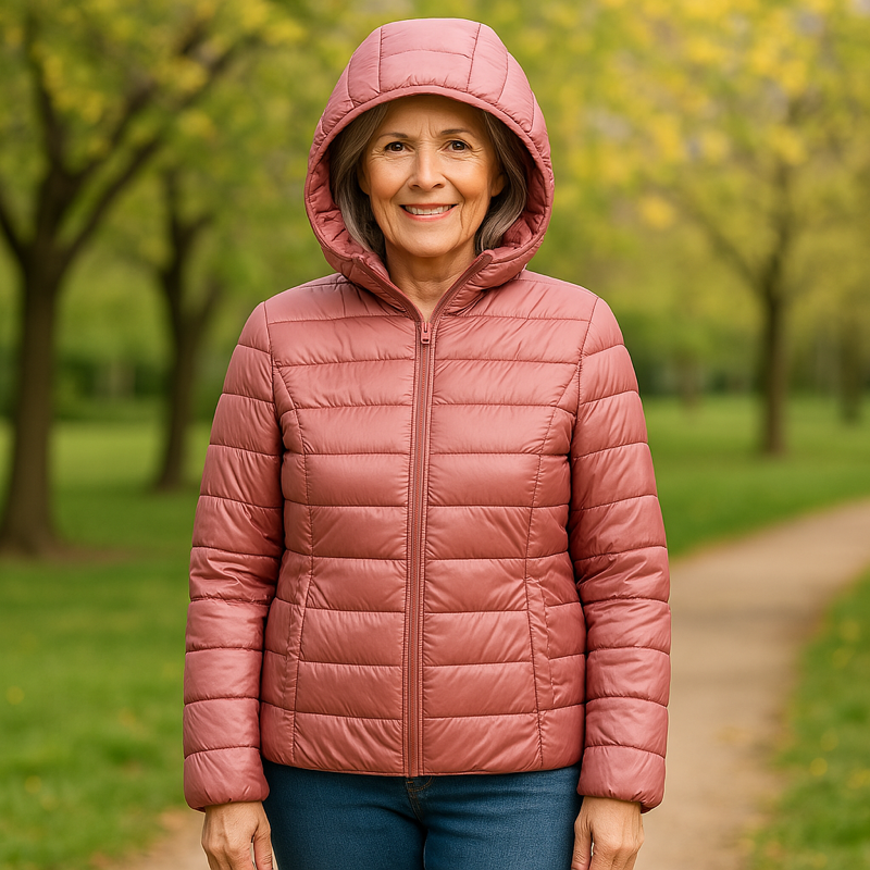 THE AURORA JACKET | SALMON