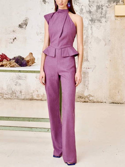 RENATA – MODERN ELEGANCE ASYMMETRICAL JUMPSUIT