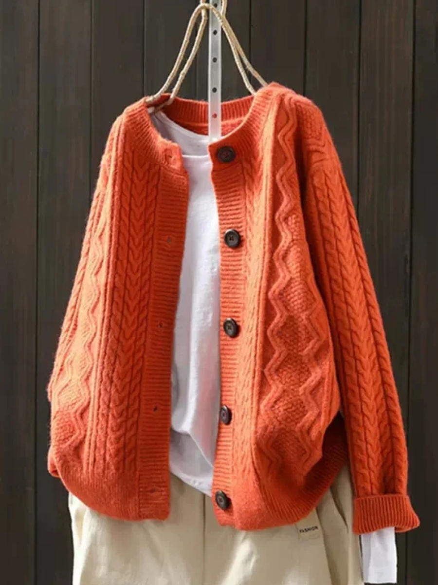 THE ARLENA | CABLE CARDIGAN