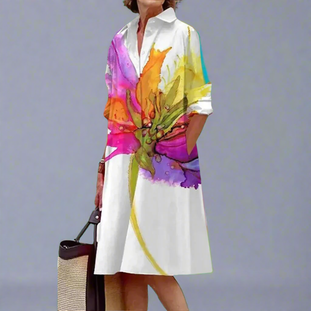 LYRA – EASY-BREEZY SUMMER MIDI DRESS