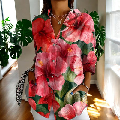 ISALYN | STYLISH FLORAL BLOUSE
