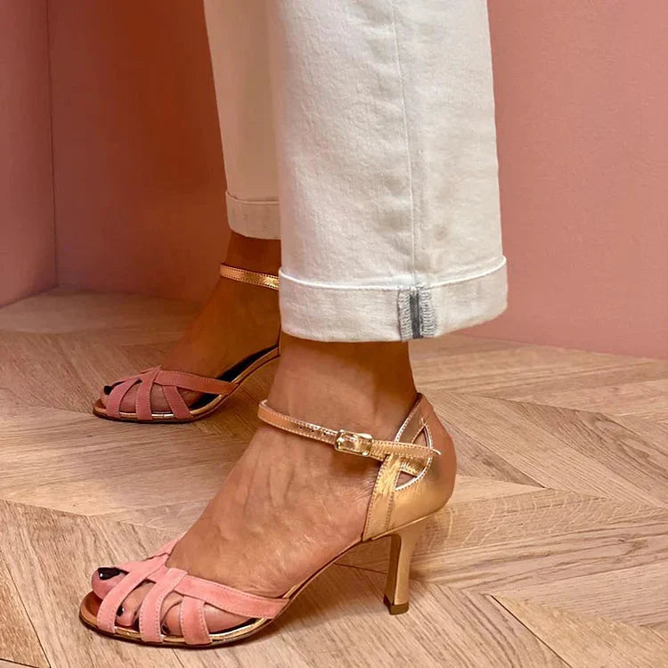 CELESTINE | STILETTO HEEL SANDALS