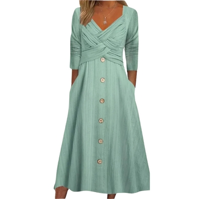 MIRENA | ELEGANT TUMMY COVERAGE DRESS