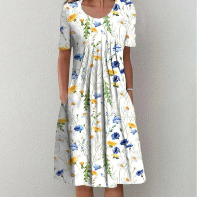 CALISTINA | ELEGANT TUMMY COVERAGE DRESS