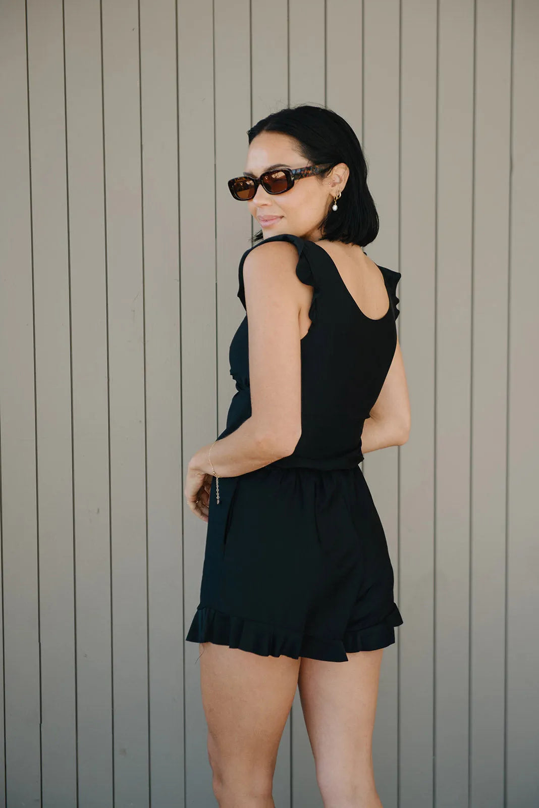 LUCINA DRAPE – TUMMY CONTROL SWIMSUIT