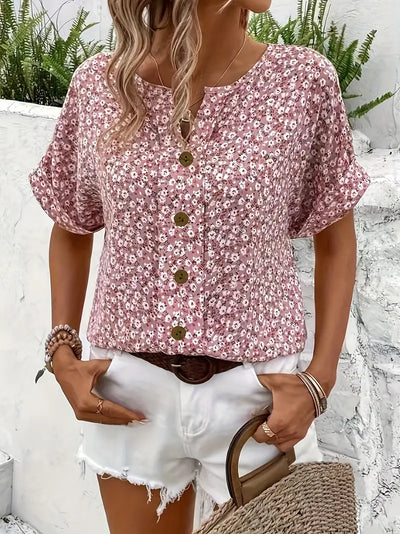 MIRELLE | FLORAL PRINT BLOUSE