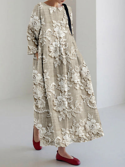 ALYRIA | GRACEFUL PRINTED DRESS