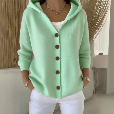 THE CLARISSE | HOODED CARDIGAN