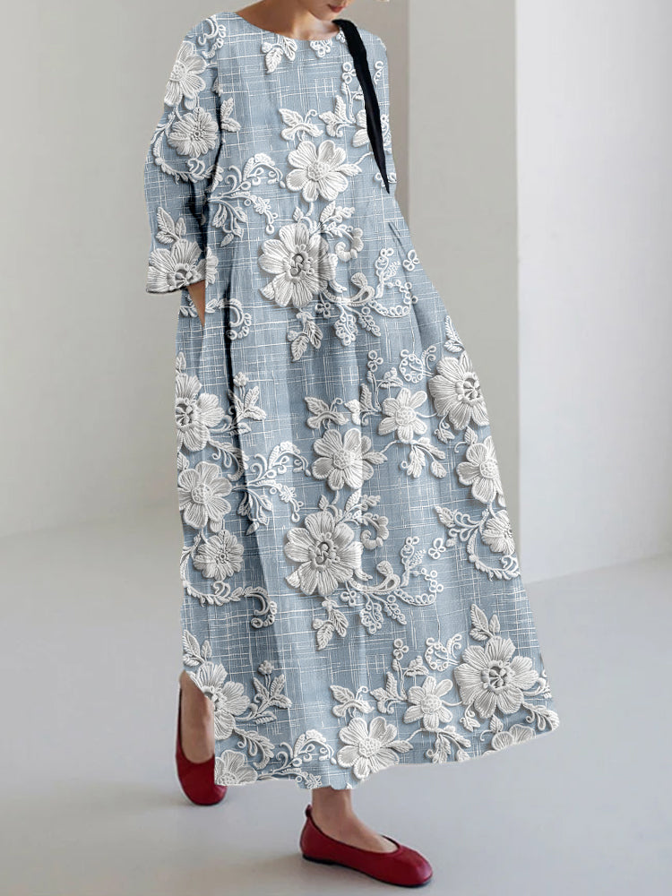 ALYRIA | GRACEFUL PRINTED DRESS