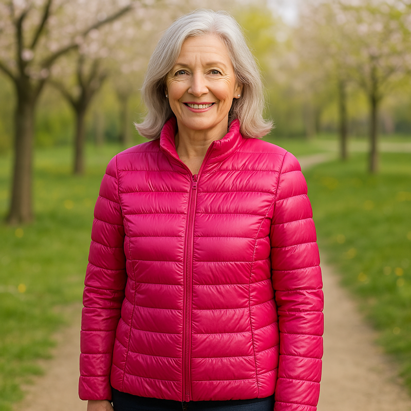 THE SERENA PUFFER JACKET | PINK