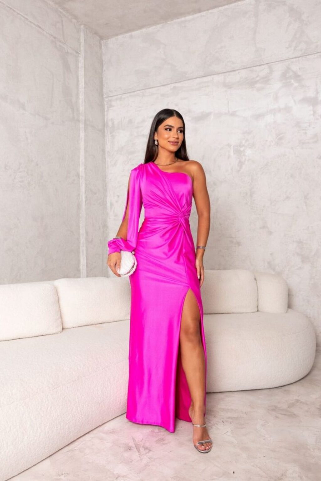 THE CELESTINA | ONE-SHOULDER DRESS