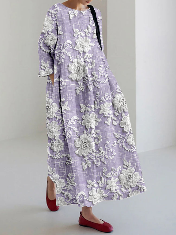ALYRIA | GRACEFUL PRINTED DRESS