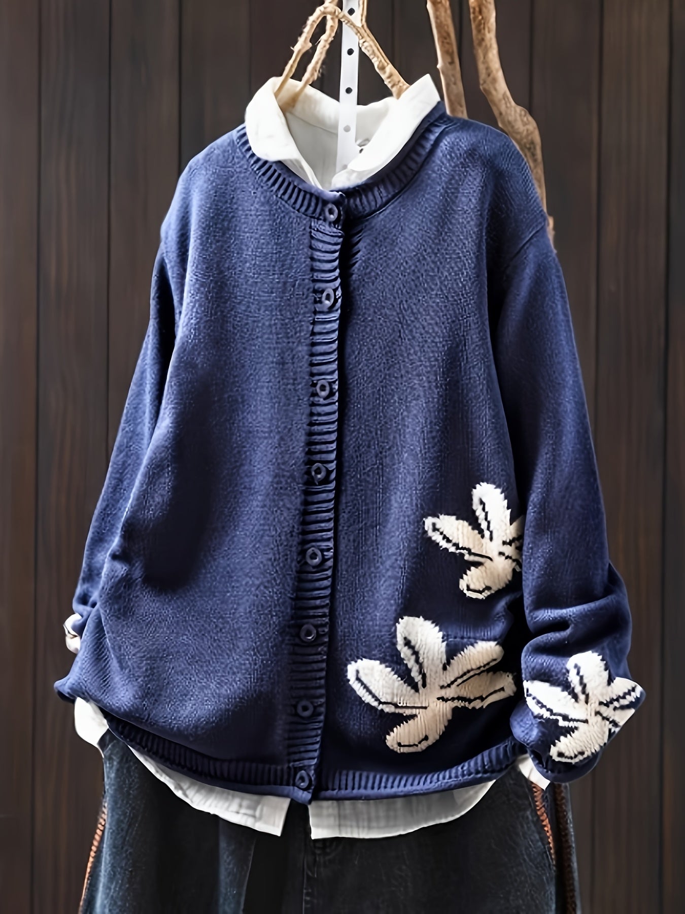 THE ISALYN | FLORAL KNIT