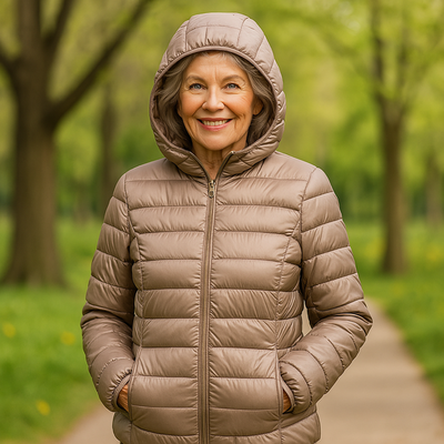 THE AURORA JACKET | CHAMPAGNE