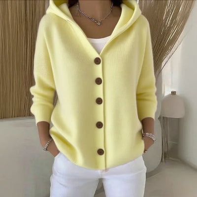 THE CLARISSE | HOODED CARDIGAN
