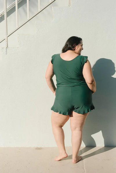 LUCINA DRAPE – TUMMY CONTROL SWIMSUIT