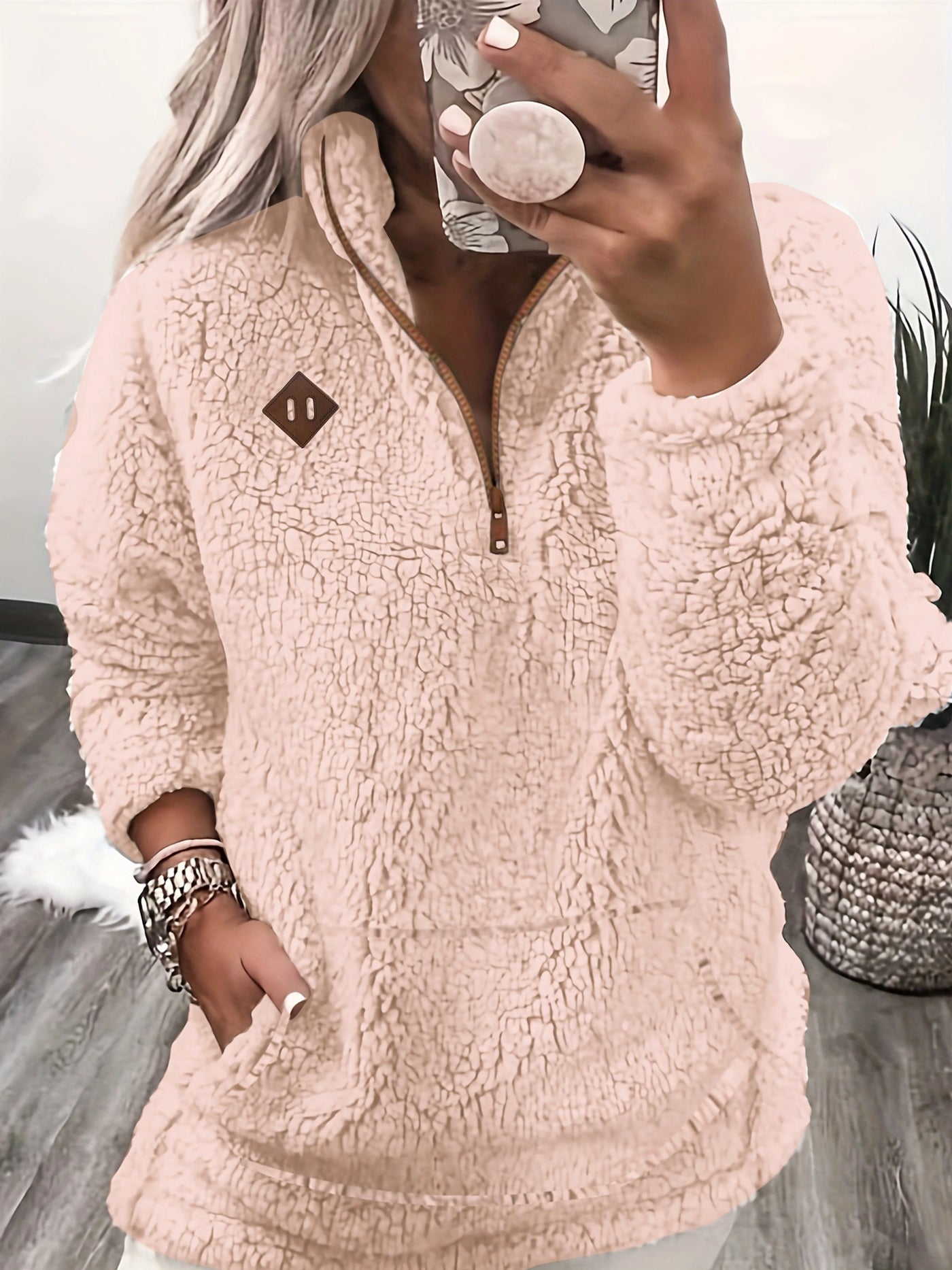 THE MARIBEL | ZIP-FRONT SWEATSHIRT