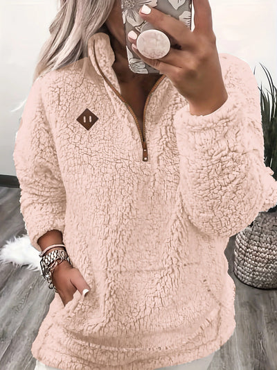 THE MARIBEL | ZIP-FRONT SWEATSHIRT