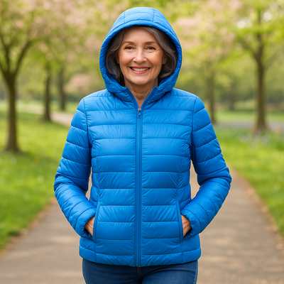 THE AURORA JACKET | SKY BLUE