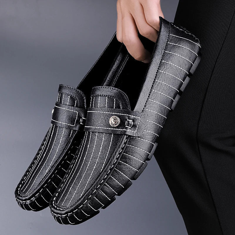 LEONARD | LEATHER LOAFERS