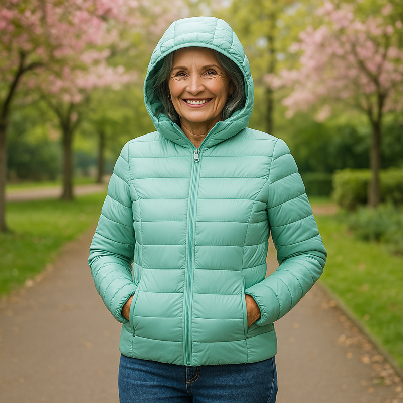 THE AURORA JACKET | MINT GREEN