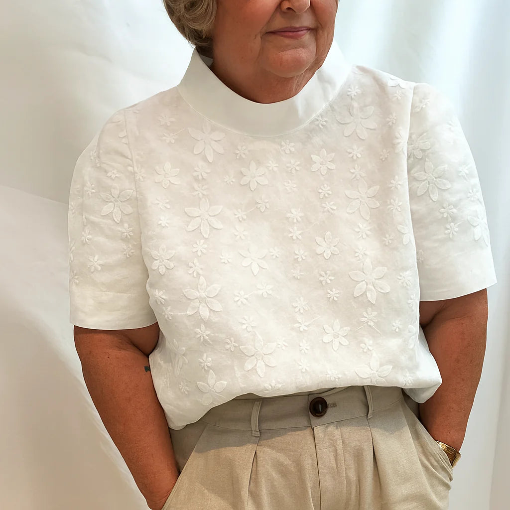 CLARISSA | EMBROIDERED BLOUSE