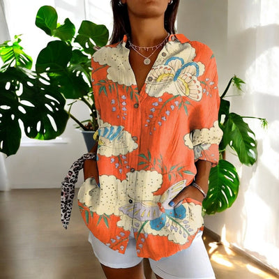 ISALYN | STYLISH FLORAL BLOUSE