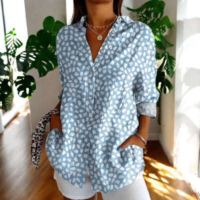 ISALYN | STYLISH FLORAL BLOUSE