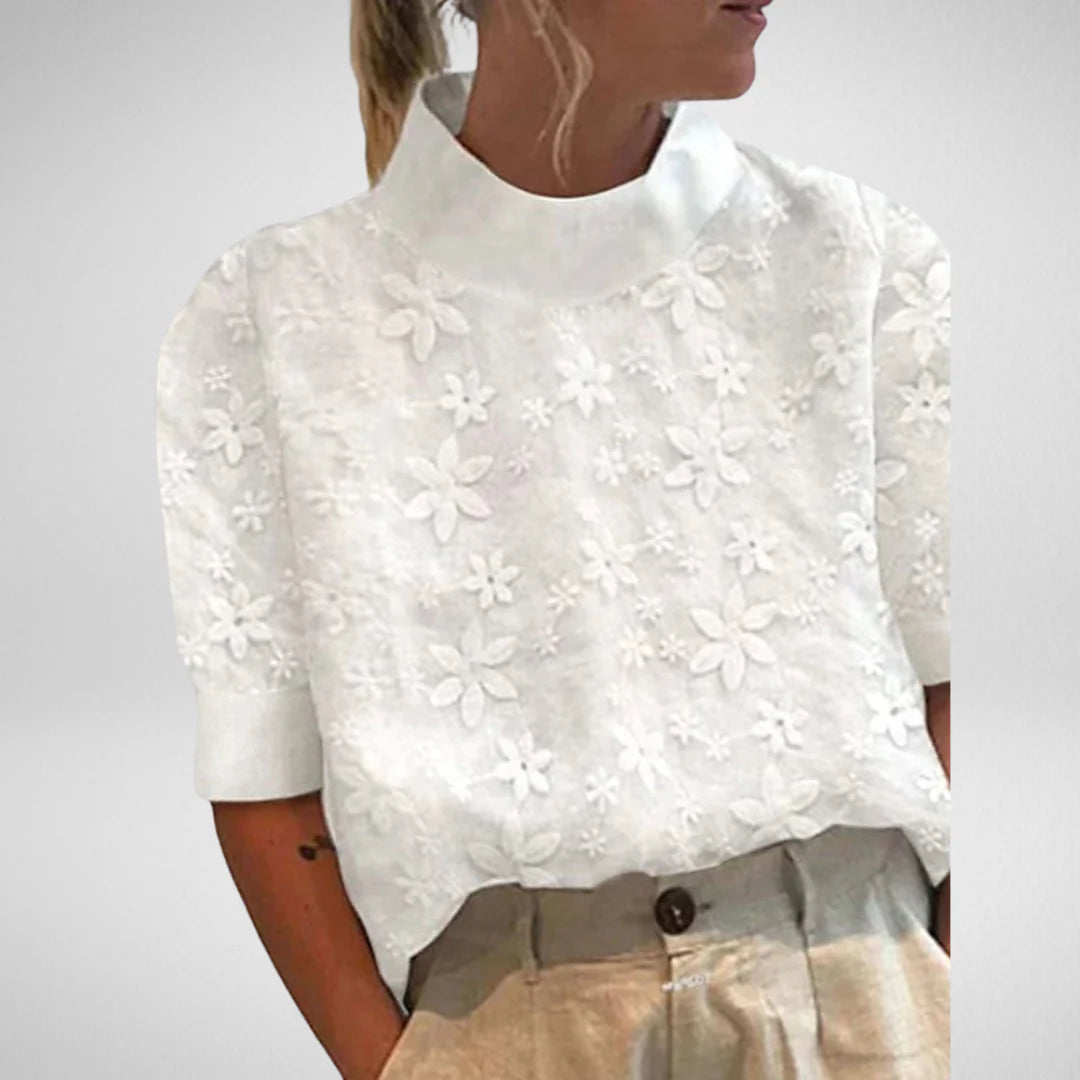 CLARISSA | EMBROIDERED BLOUSE
