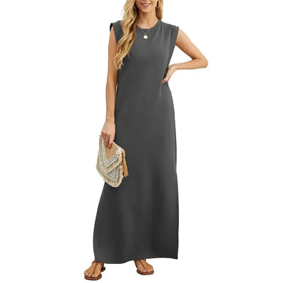 MARÉLLE | SIMPLE SLIT DRESS