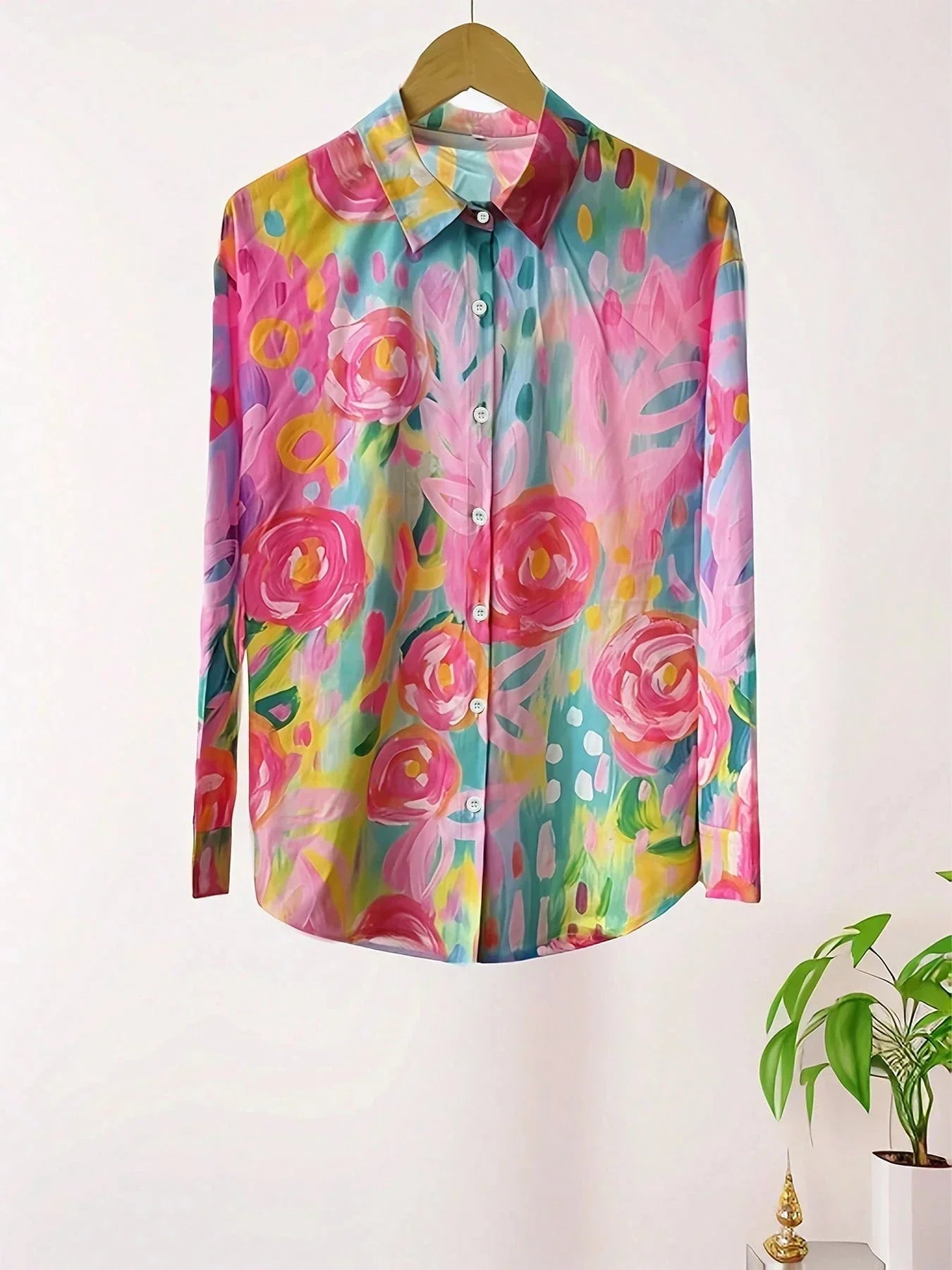 SERENNA | COLOURFUL PATTERN BLOUSE