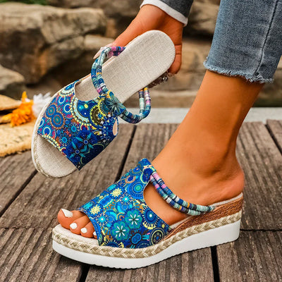 SOLARA | WEDGE SANDALS