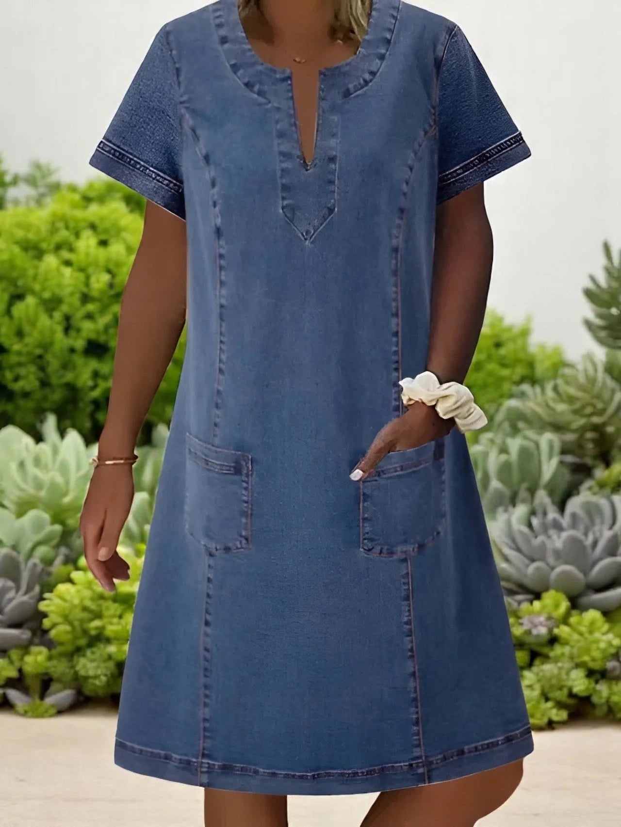 CLARA | EVERYDAY DENIM DRESS