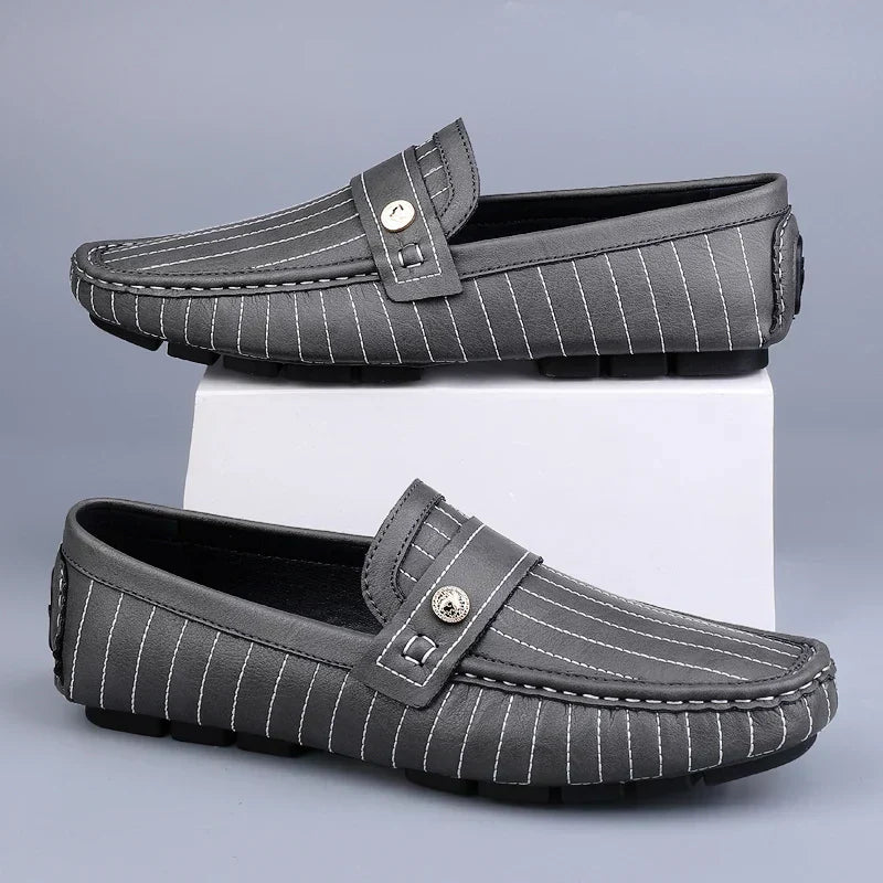 LEONARD | LEATHER LOAFERS