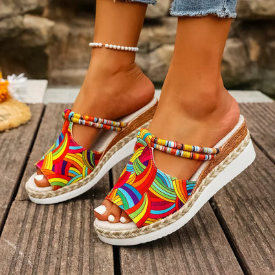 SOLARA | WEDGE SANDALS
