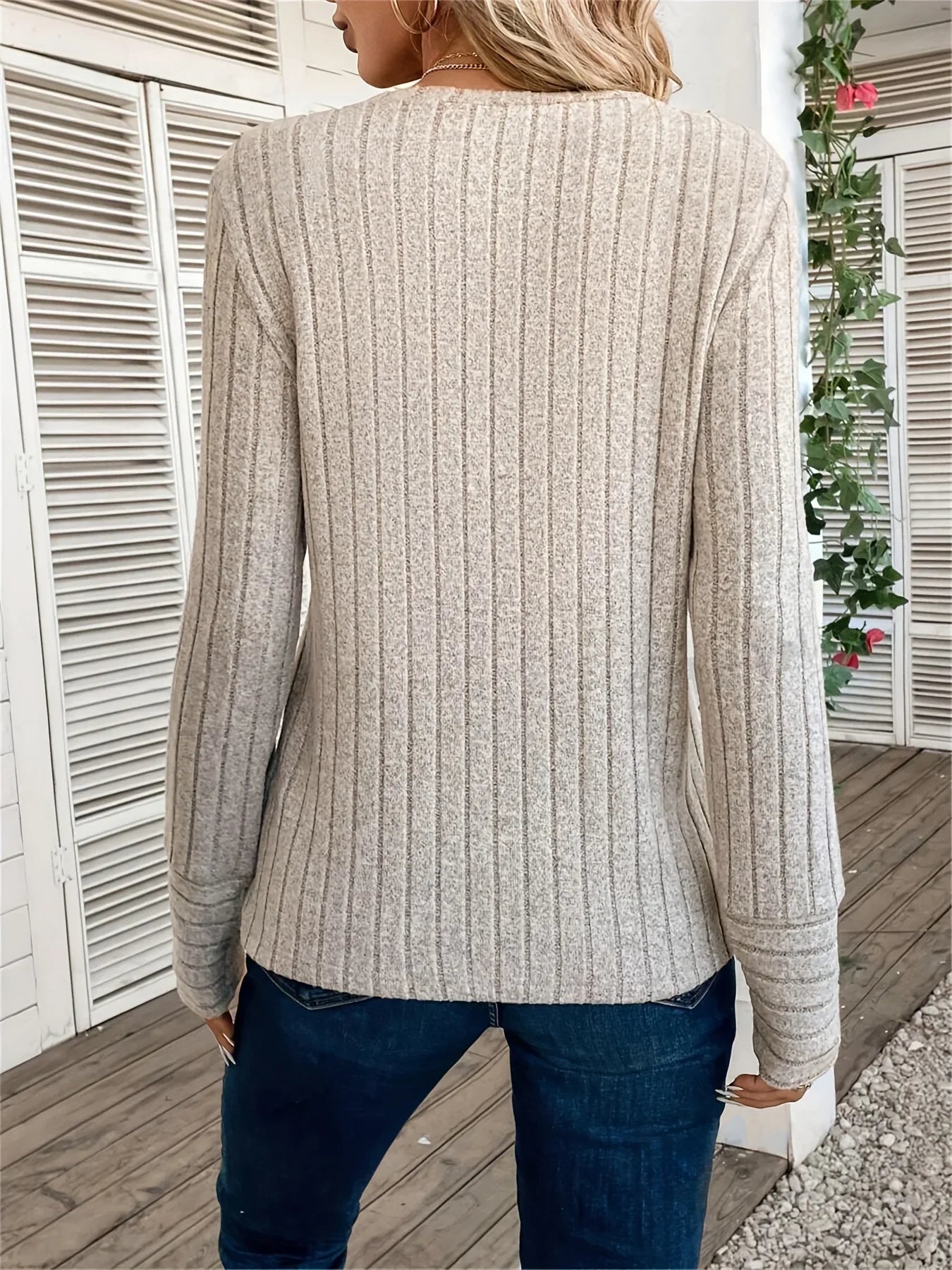 THE MARCELLINE | RIBBED TOP