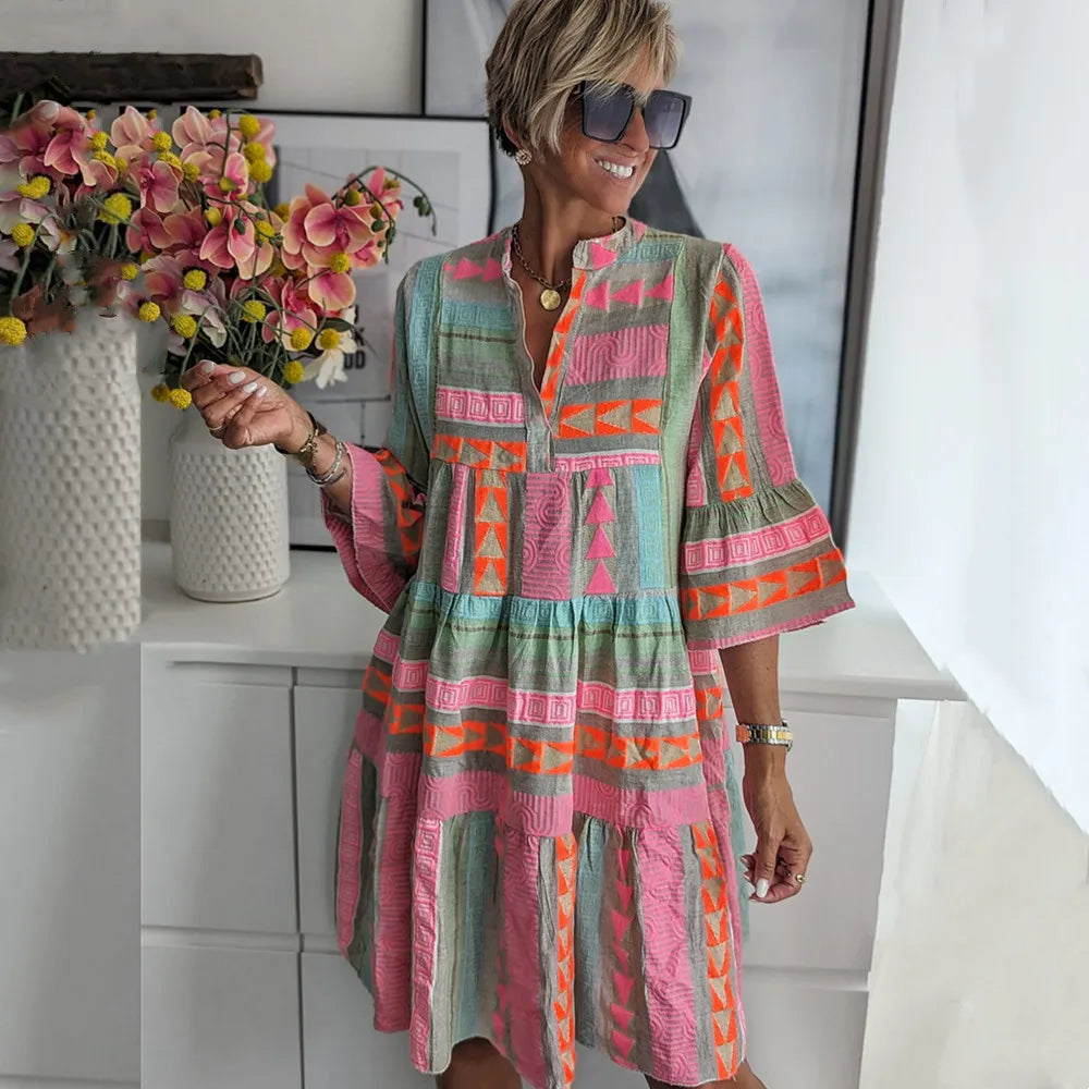 ANNETTA | BOHO SWING DRESS