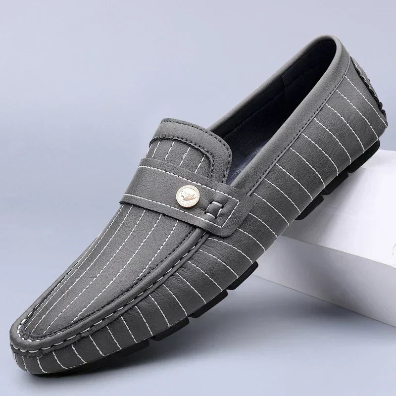 LEONARD | LEATHER LOAFERS