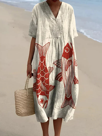 VAYO | LIGHTWEIGHT SUMMER FLOW DRESS