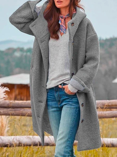 THE ROSALIND | HOODED COAT