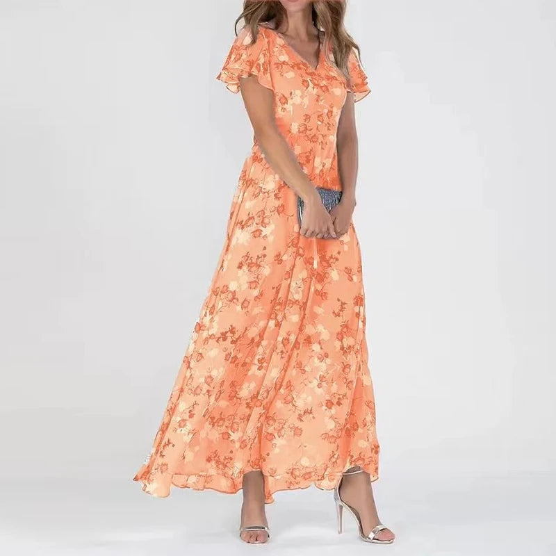 VIVIENNE – GRACEFUL CONFIDENCE DRAPED DRESS