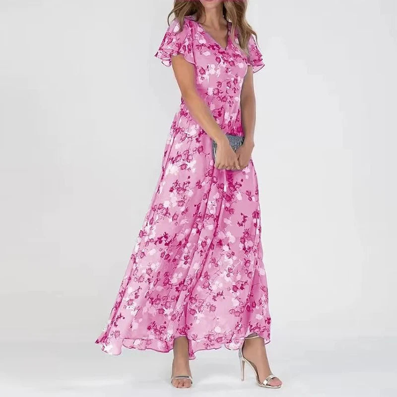 VIVIENNE – GRACEFUL CONFIDENCE DRAPED DRESS